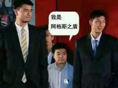 阿古斯之盾是什么梗 姚明丁俊晖搞笑表情包