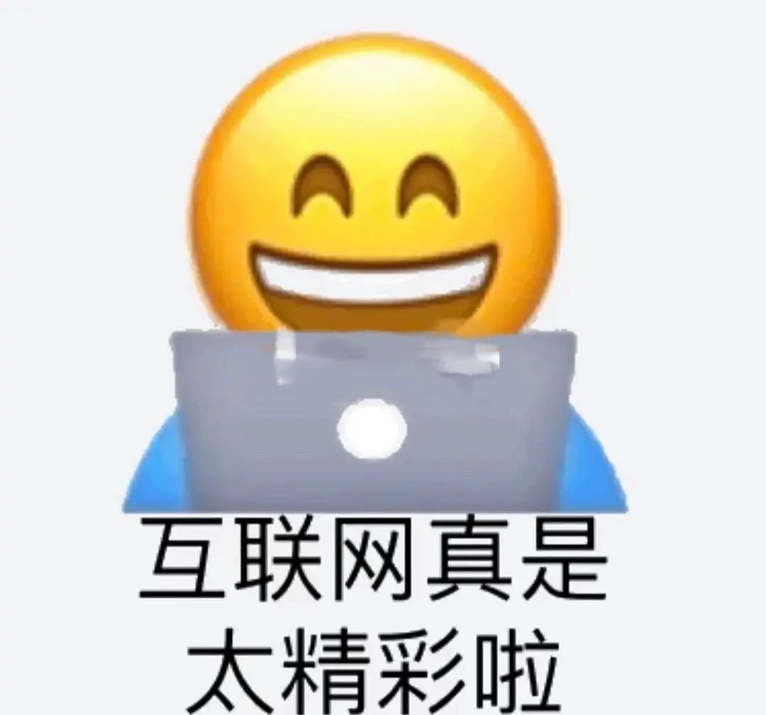 互联网真是太精彩啦表情包经典黄豆版