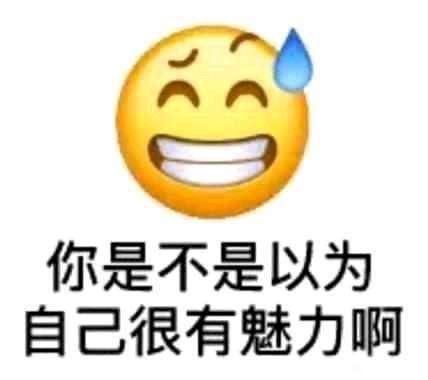 你是不是以为自己很有魅力啊表情包