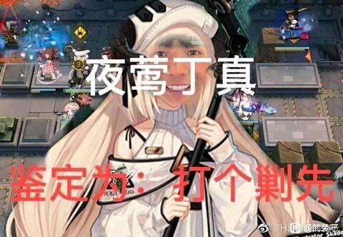 夜莺丁真，鉴定为打个剿先