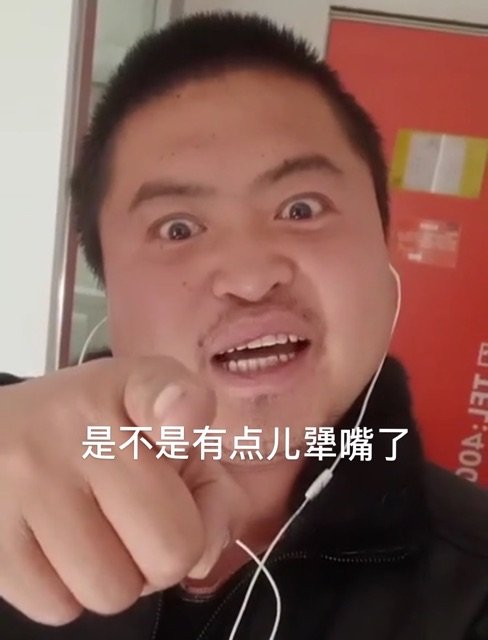 是不是有点犟嘴了表情包