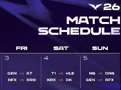 LCK2026第二赛段赛程